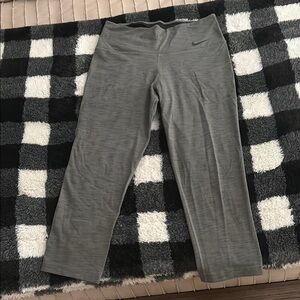 Nike Gray Athletic Leggings